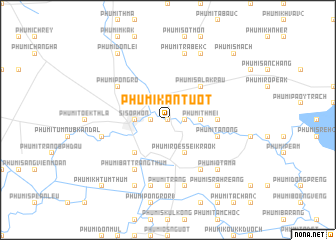 map of Phumĭ Kântuŏt