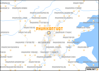 map of Phumĭ Kântuŏt