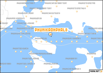 map of Phumĭ Kaôh Phâl (1)
