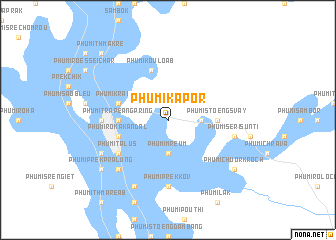 map of Phumĭ Kapor