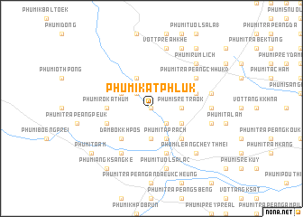 map of Phumĭ Kăt Phlŭk