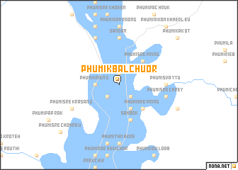 map of Phumĭ Kbal Chuŏr