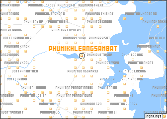 map of Phumĭ Khleăng Sâmbat