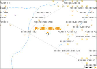 map of Phumĭ Khnéang