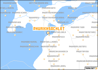 map of Phumĭ Khsăch L\