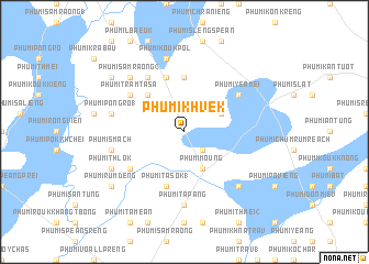 map of Phumĭ Khvêk
