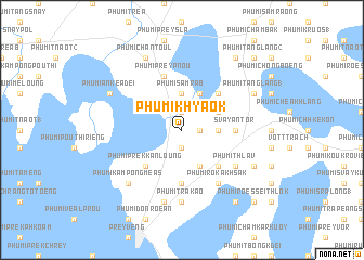 map of Phumĭ Khyaôk