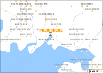 map of Phumĭ Knŏng