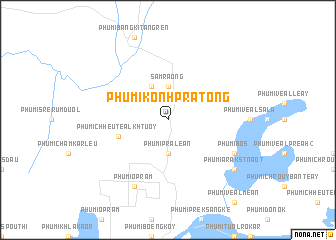 map of Phumĭ Kŏnh Prâtông