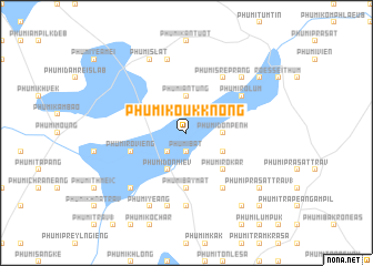 map of Phumĭ Koŭk Knŏng