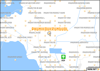 map of Phumĭ Koŭk Rumduŏl