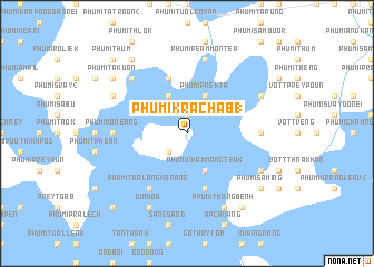 map of Phumĭ Krachăb (1)