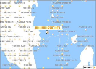 map of Phumĭ Krâchĕl
