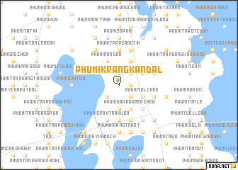 map of Phumĭ Krăng Kândal