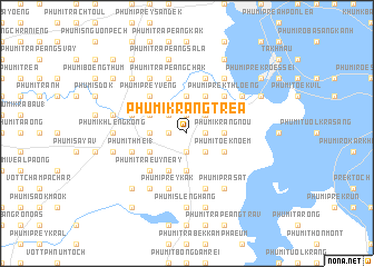 map of Phumĭ Krăng Tréa