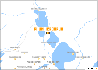 map of Phumĭ Kraôm Pŭk