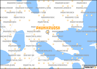 map of Phumĭ Kruŏs (1)
