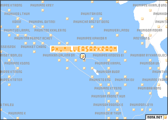 map of Phumĭ Lvéa Sâr Kraôm