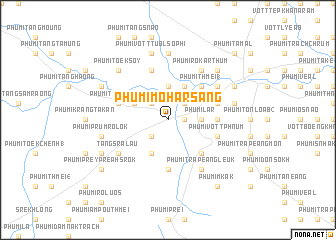 map of Phumĭ Môhar Săng