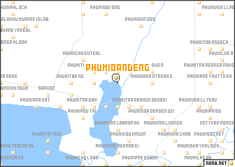 map of Phumĭ O Ândêng