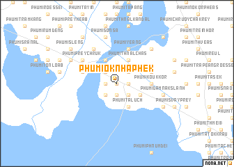 map of Phumĭ Ŏknha Phĕk