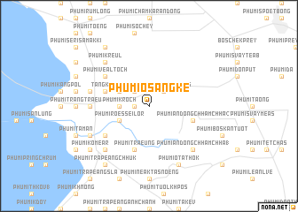 map of Phumĭ O Sângkê