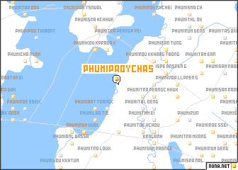 map of Phumĭ Paôy Chăs