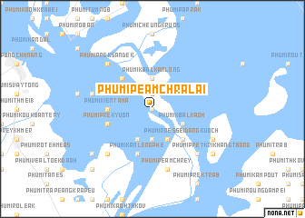 map of Phumĭ Péam Chrâlai