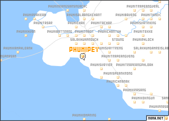 map of Phumĭ Pey