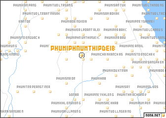map of Phumĭ Phnum Thipdei (1)