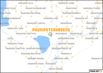 map of Phumĭ Phteăh Bœ̆ng