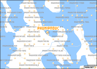 map of Phumĭ Pnŏu (2)