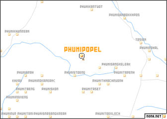 map of Phumĭ Pôpél