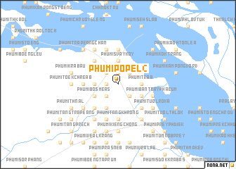map of Phumĭ Pôpél (2)