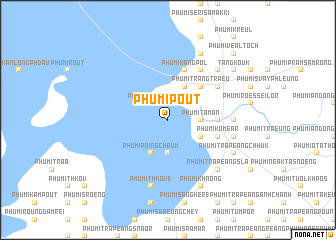 map of Phumĭ Poŭt