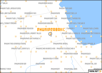 map of Phumĭ Prâbăk (2)