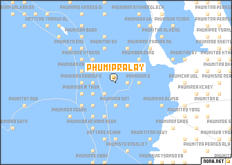 map of Phumĭ Prâlay