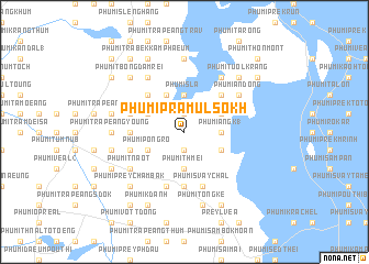 map of Phumĭ Prâmul Sŏkh