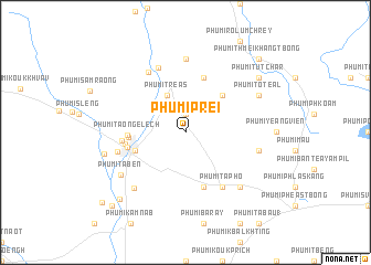 map of Phumĭ Prei
