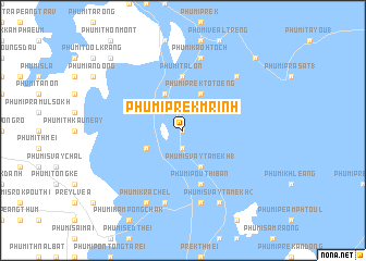 map of Phumĭ Prêk Mrĭnh