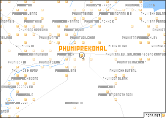map of Phumĭ Prêk Ŏmăl