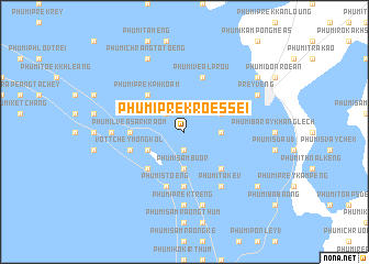 map of Phumĭ Prêk Rœssei