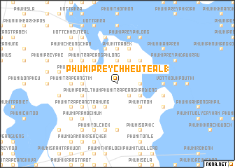 map of Phumĭ Prey Chheutéal (1)