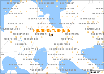 map of Phumĭ Prey Chhiĕng