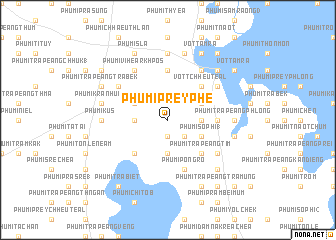 map of Phumĭ Prey Ph\