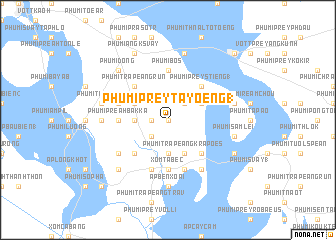 map of Phumĭ Prey Ta Yœ̆ng (1)