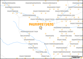 map of Phumĭ Prey Vêng