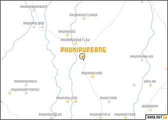 map of Phumĭ Pu Reăng