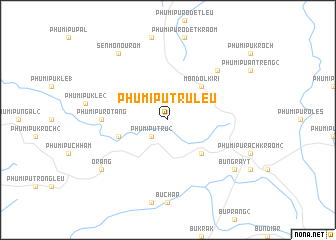 map of Phumĭ Pu Tru Leu