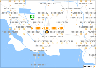 map of Phumĭ Réach Born (2)